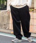 WEGO コーデュロイイージーワイドパンツ
