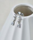 Tiaclasse 【金属アレルギー対応】ドロップストーンピアス