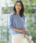 J.PRESS LADIES L 【WEB限定カラーあり】ランダムシアーストライプ カットソー
