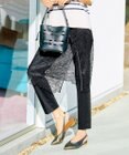自由区 L 【カタログ掲載・定番人気・新色追加】コットンサテンテーパード パンツ