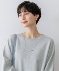 23区 バートップ スネークチェーン ネックレス