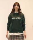 J.PRESS YORK STREET 【UNISEX】裏毛ベーシックロゴ スウェット
