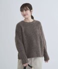 Green Parks ざっくりローゲージニットプルオーバー