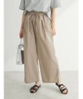 Green Parks 綿麻混バギーパンツ