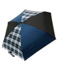 +RING 【プラスリング】【数量限定】【UVカット90%以上】UNISEX 晴雨兼用 折傘 53cm CHK TX4MT53F