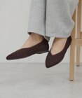 AMERICAN HOLIC 【整履き】メッシュニットフラットパンプス