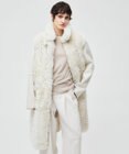 BEIGE， DANDEL / ミドル丈ムートンコート