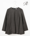 23区 【R(アール)】ウールトロストレッチ バルーン ブラウス