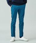 23区GOLF 【MEN】【ストレッチ】エッフェル塔柄 ジャガードパンツ