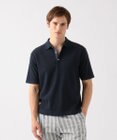 JOSEPH ABBOUD MOUNTAIN 【SPACE】OGストレッチコットン ニットポロシャツ