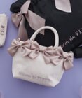 Maison de FLEUR リボンジャカード2Wayミニトートバッグ