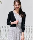 ANY SIS 【接触冷感・UVケア】ショートレングス畔 カーディガン