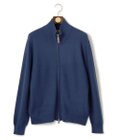 J.PRESS MEN 【ストレッチ性 / イージーケア】【FLEX YARN】フルジップニットカーディガン
