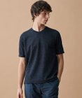 JOSEPH ABBOUD 【フランス産リネン×尾州の技術・清涼感】ノルマンディリネントップジャージー Vネック Tシャツ