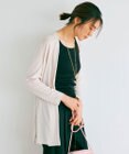 自由区 【好評につき新色追加・接触冷感・UVカット・洗える・XSサイズあり】ハンディカーディガン ロング丈