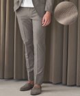 GOTAIRIKU 圧倒的清涼感・８つの機能美【接触冷感/通気性/軽量/撥水…等】クールドッツ セットアップパンツ_ヘリンボーンプリント（25年モデル）