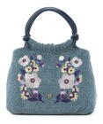 ANNA SUI ポタリーフラワー ハンドバッグ