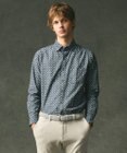 JOSEPH ABBOUD 【柔らか】ファインパターンプリント シャツ