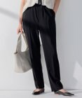 23区 【洗える】2WAYストレッチツイル テーパードパンツ