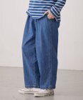 J.PRESS YORK STREET 【UNISEX】デニムワイドパンツ