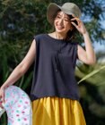 UNFILO L ドライタッチフライス ノースリーブT