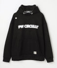 PW CIRCULUS 全3色【手洗い洗濯可】【MEN】キャットグラフィック スエードライク デタッチャブルフーディ ゴルフ
