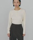 AMERICAN HOLIC バイパチヘンリーネックリブニットプルオーバー
