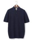 J.PRESS MEN 【ビジネス対応】【HYBRID LINEN】ニットポロシャツ