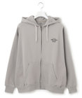 J.PRESS YORK STREET 【UNISEX】フルジップ裏毛ロゴパーカー