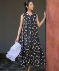 23区 【洗える】Ratti フラワーアートプリント ワンピース