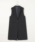 #Newans 【セレモニーにも】スタンドカラーロングベスト