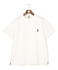 J.PRESS MEN 【KING SIZE / BULLDOG BOY】カノコレジメン クルーネック Tシャツ