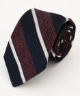 J.PRESS MEN 【KUSKA×J.PRESS ALL HANDMADE GRENADINE COLLECTION】レジメンタル ネクタイ
