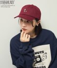 Green Parks ■PEANUTS スヌーピーミニ刺繍キャップ
