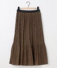 SHARE PARK LADIES レオパードプリーツスカート