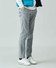 23区GOLF 【MEN】【ストレッチ】エッフェル塔柄 ジャガードパンツ
