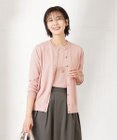 J.PRESS LADIES S 【洗える】 BASIC HI-COTTON カーディガン