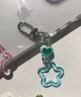 WEGO クリアフラワーミニキーホルダー