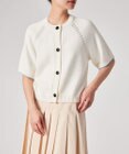 Paul Smith コットンアイレット ショートスリーブ カーディガン