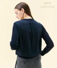 BEIGE， 【WEB限定・洗える】LECERF / 異素材バックシアーストレッチニット