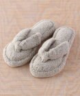 UCHINO タオルサンダルスリッパ「リラックス」【Mサイズ23-25cm】洗えるスリッパ