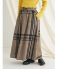 CRAFT STANDARD BOUTIQUE 先染めチェック（大）スカート