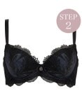 BRADELIS New York 【BRADELIS New York/ 育乳補整ブラ・STEP2 寄せる】ローズステップ2ブラ26S1 補正下着 しっかり谷間を作るブラ