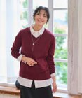 WEGO 【WEB限定/2025年秋冬新作/洗濯OK/毛玉レス/MLXLサイズ展開/オフィス/カジュアル】ベーシックニットセーター