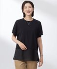 J.PRESS LADIES S 【洗える・抗菌防臭】FABRIC コンビ ニット