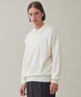 UNFILO MENS ライトウォーム ニットポロ