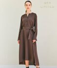 BEIGE， 【WEB限定】MANASLU / ロングシャツワンピース