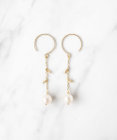 TOCCA 【WEB限定】SEEDS PEARL PIERCED EARRINGS K10イエローゴールド 淡水パールピアス