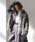 WEGO 【2025年秋冬新作/ユニセックス着用ITEM/SMLサイズ展開】ヘビーネルチェックシャツ（LS）