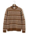 J.PRESS MEN 【WEB限定】フェアアイルクルーネックニット